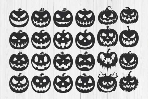 Download Pumpkin Face SVG Bundle - Svg Collection