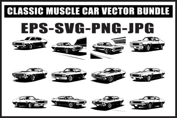 Download Classic Muscle Car SVG Bundle - Svg Collection