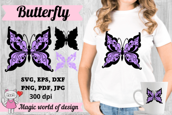 Download Purple Butterfly SVG Cricut Cutting File - Cricut cutting Collection