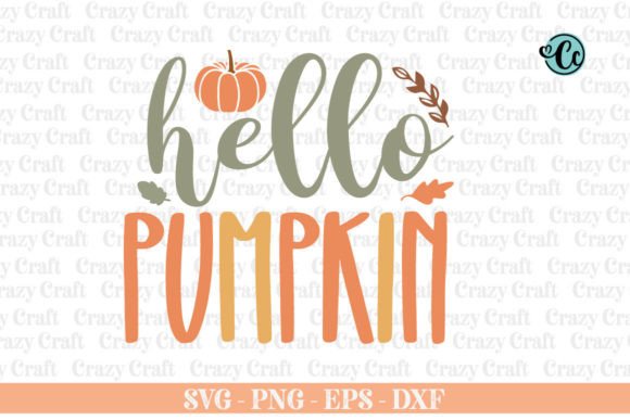Download Hello Pumpkin Svg, Fall Retro Svg - Svg Collection