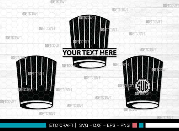 Download Chef Hat Monogram  | Chef Svg | Cook SVG - Svg Collection