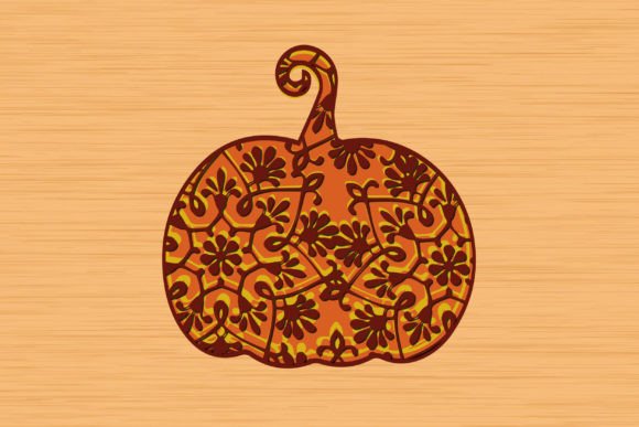 Download 3d Layer Pumpkin Mandala Svg - Svg Collection