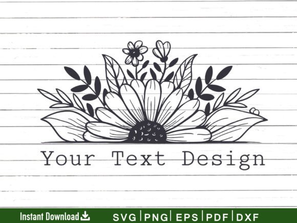 Download Daisy Flower Monogram Svg Flower Svg - Svg Collection