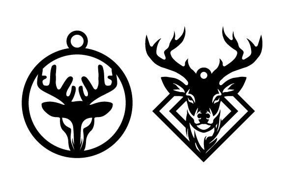 Download Deer Locket SVG Design - Svg Collection