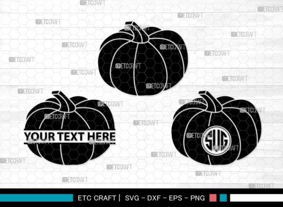 Download Pumpkin Monogram, Autumn Pumpkin SVG - Svg Collection