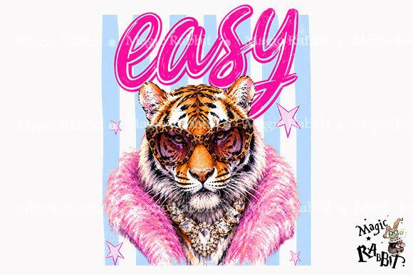 Download Easy Tiger Fashion PNG - Tiger Collection