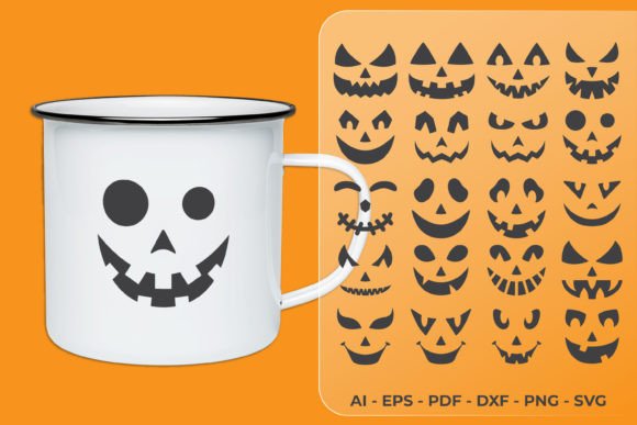 Download Halloween Pumpkin Face SVG Bundle - Svg Collection
