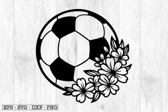 Download Floral Soccer SVG File , Football Svg - Svg Collection