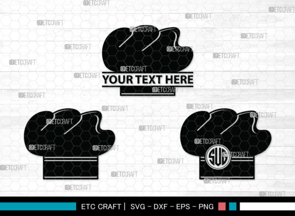 Download Chef Hat Monogram SVG | Chef Svg | Cook - Svg Collection