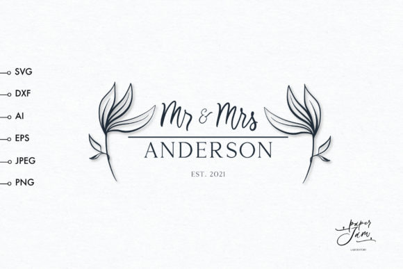 Download Wedding Monogram Frame Svg - Svg Collection