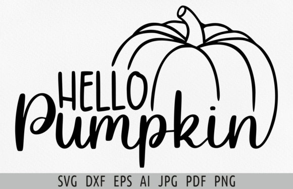 Download Hello Pumpkin Svg Hello Fall Svg for Cut - Svg Collection