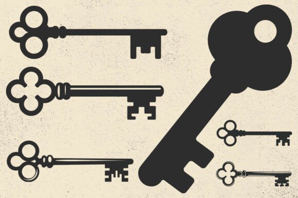 Download Skeleton Key SVG, Key Vector File - Svg Collection