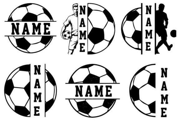 Download Soccer Ball Monogram SVG Bundle. - Svg Collection