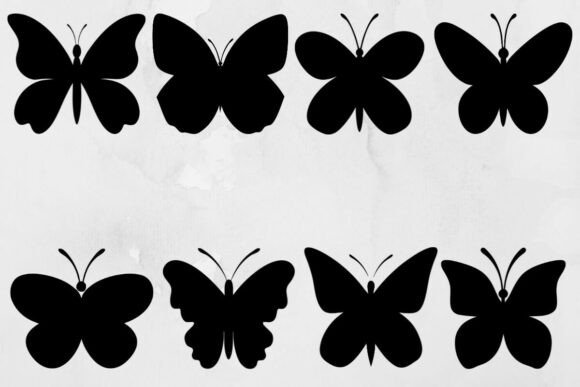 Download Butterfly Silhouette SVG - Svg Collection