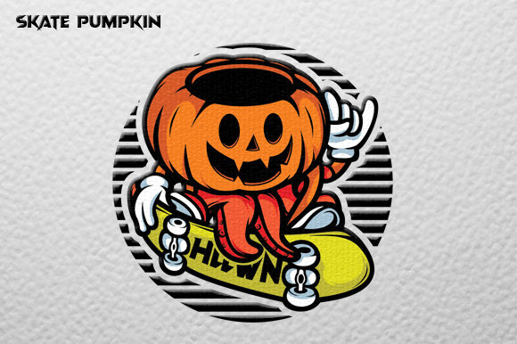 Download Pumpkin Skate Vector Graphic - Skate vector Collection
