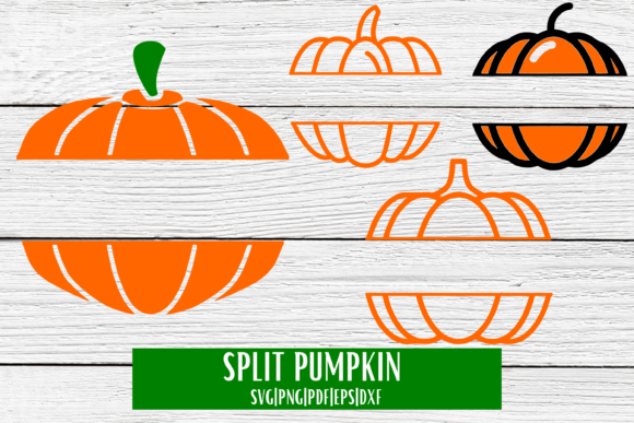 Download Split Pumpkin SVG | Monogram Pumpkin SVG - Svg Collection