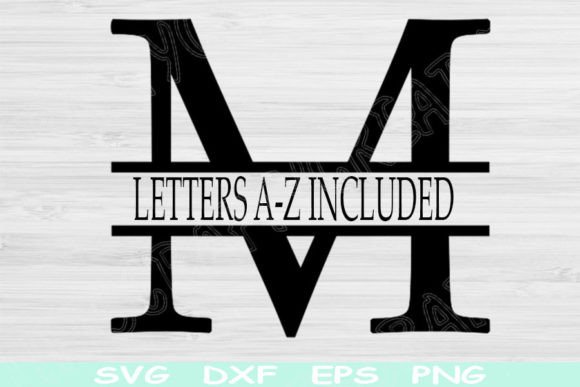 Download Split Letter Monogram Svg, Alphabet Svg - Svg Collection
