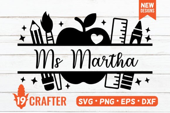 Download Teacher Day Split Name Monogram Svg - Svg Collection