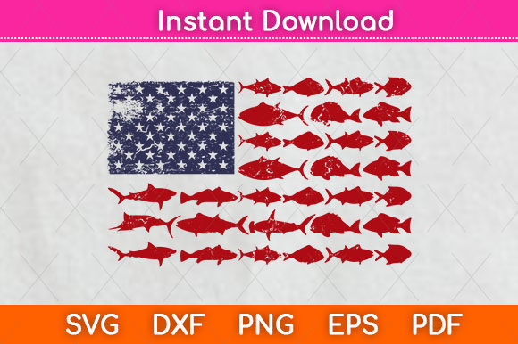 Download American Flag Fishing Svg File - Svg Collection