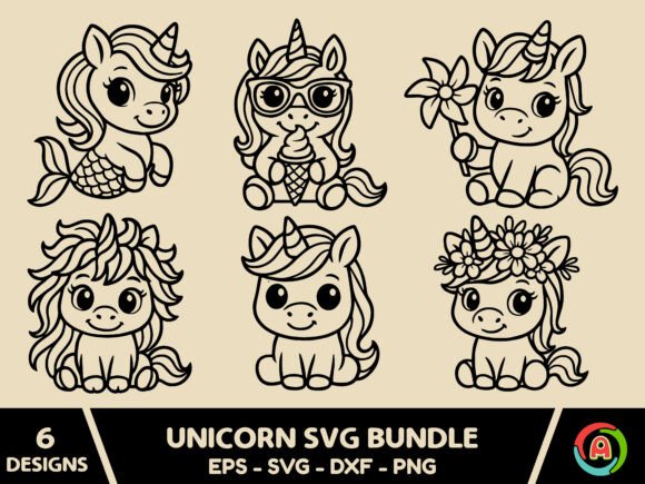 Download Unicorn Svg Bundle - Svg Collection