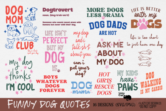 Download Dog Funny Quote SVG PNG Bundle - Svg Collection