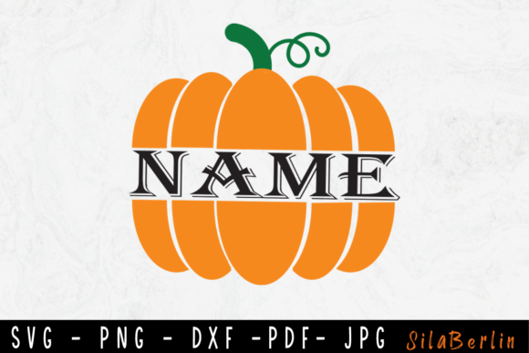 Download Split Pumpkin Monogram Svg, Pumpkin Svg - Svg Collection