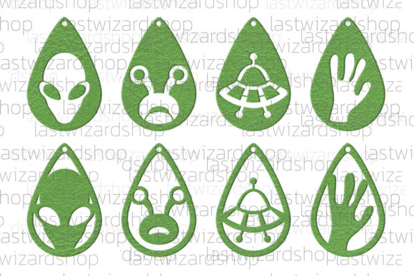 Download Alien Earrings Svg, Ufo Svg, Space - Svg Collection