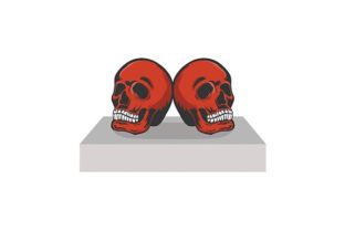 Download Skull Monocrome Vector - Monocrom Collection