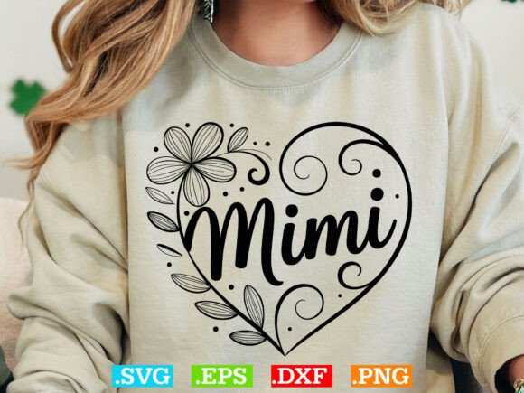 Download Mimi Heart Svg, Instant Download - Svg Collection