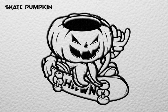 Download Pumpkin Skate Vector Graphic - Skate vector Collection