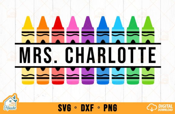 Download Crayon Split Monogram SVG School Teacher - Svg Collection